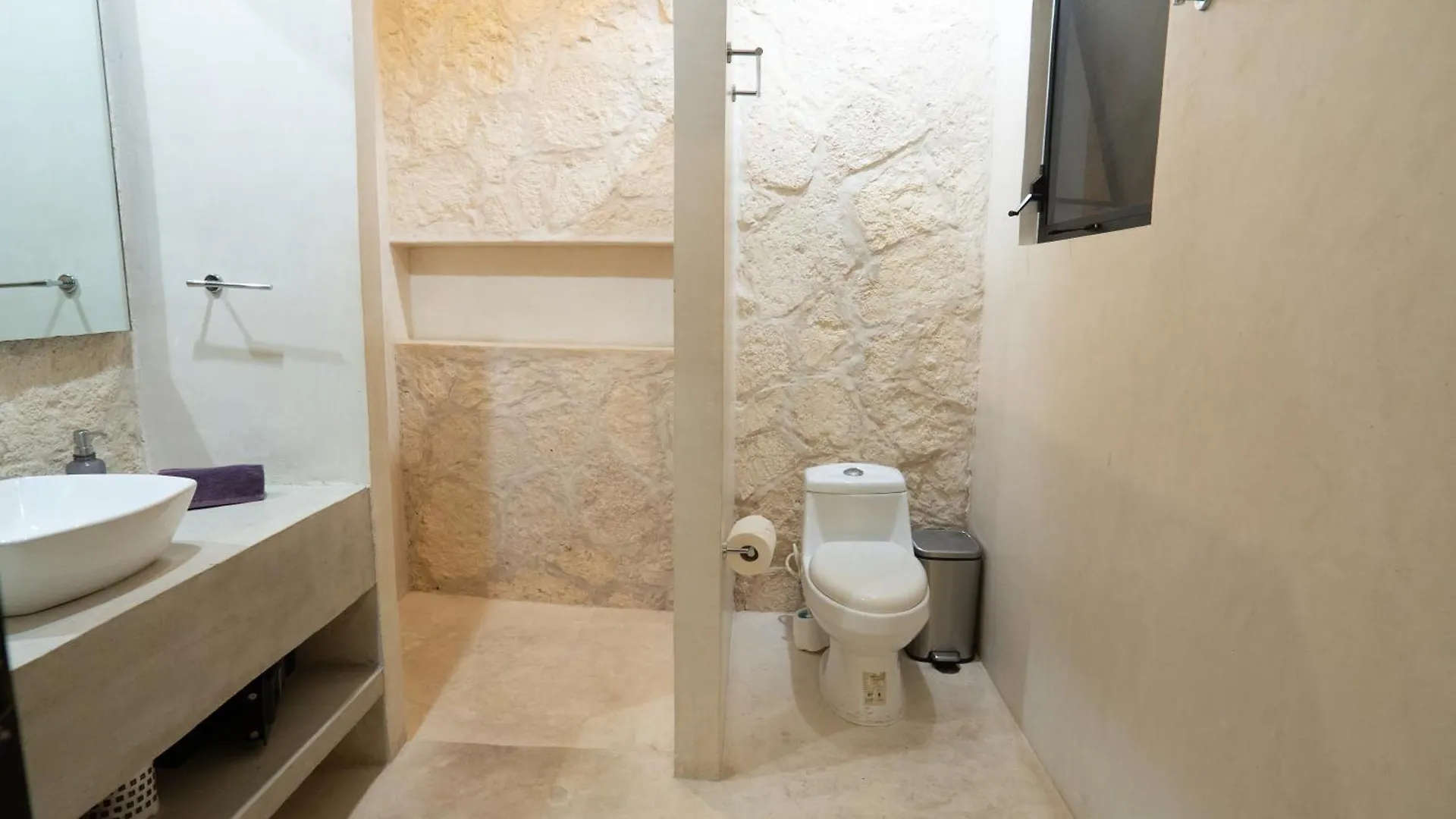 Two-Condos House In Great Location With Rooftop And Pool And Bbq Tulum Holiday home