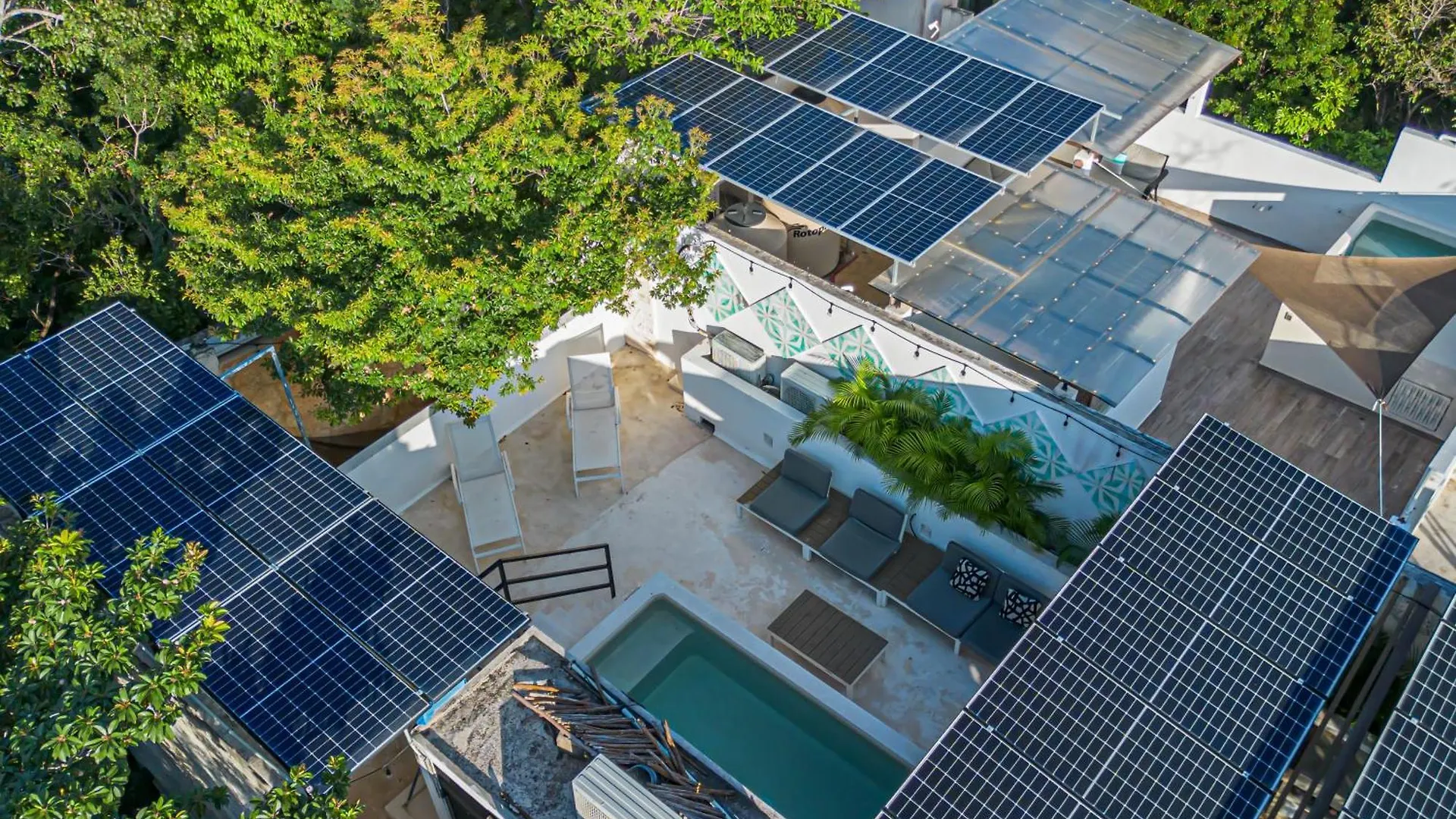 Holiday home Two-Condos House In Great Location With Rooftop And Pool And Bbq Tulum